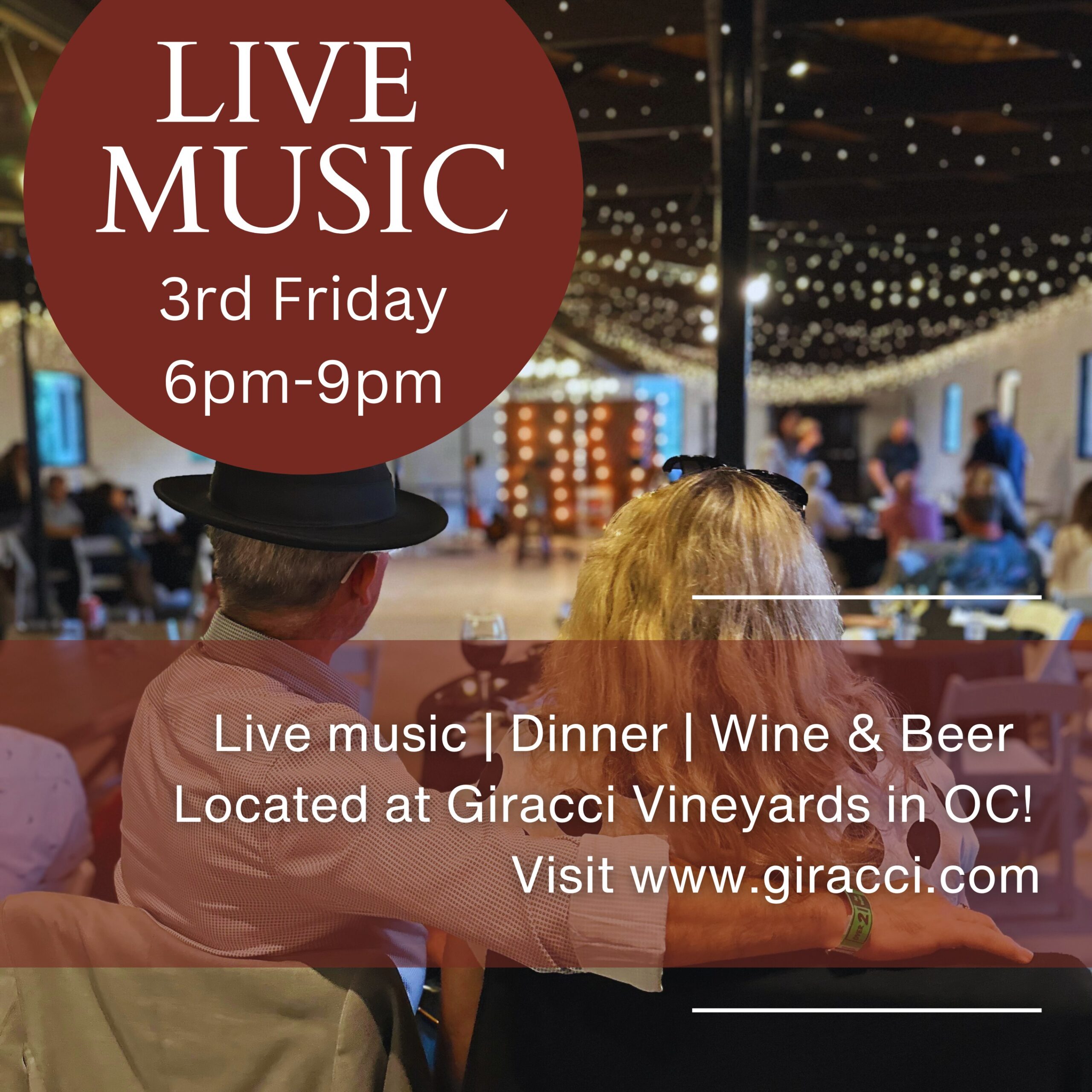 OC beer and wine event Wine Down Fridays